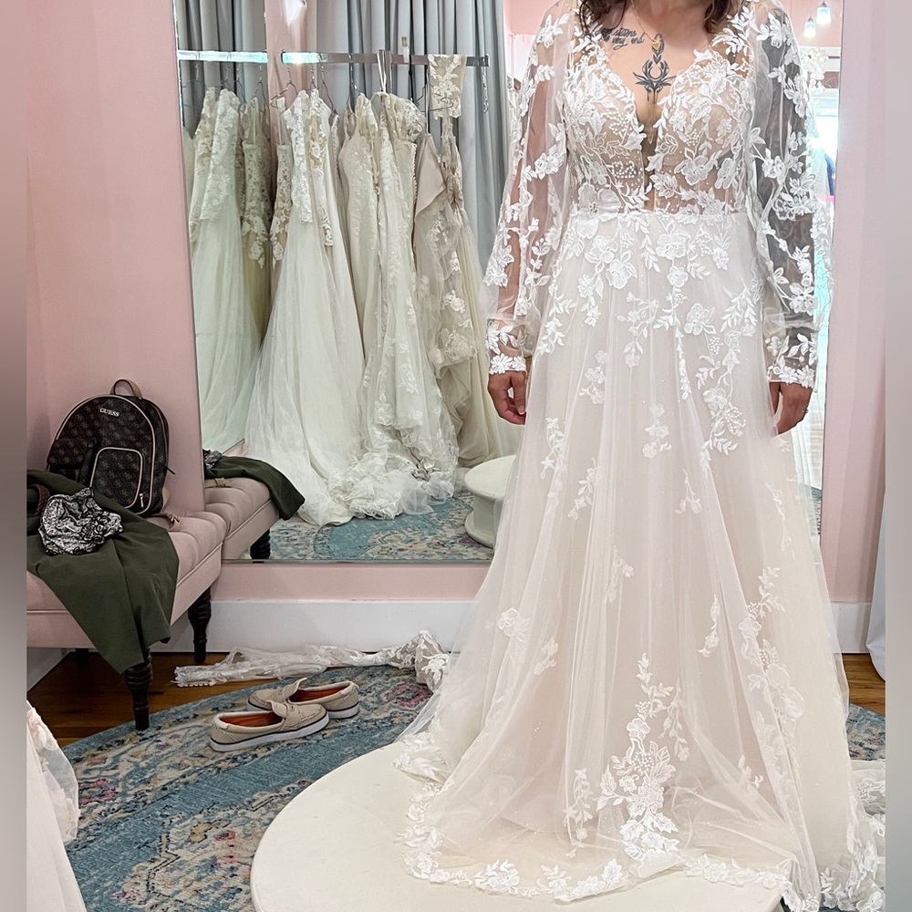 Beautiful wedding dress
